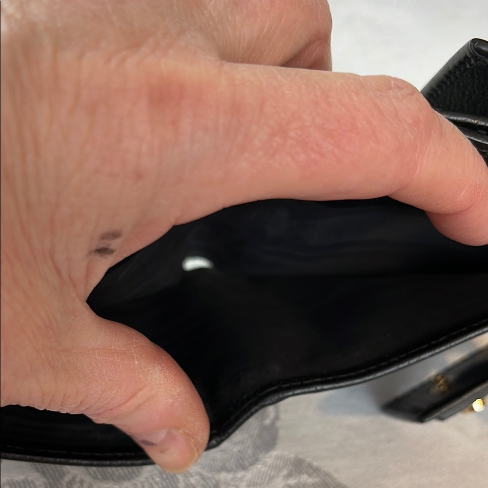 Gucci-Elegant Vintage Black Wallet - Picture 7 of 12